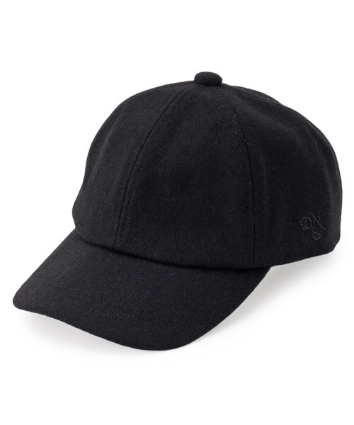 maison de dolce.　新品　撥水キャップ【black】 maison de Dolce. キャップ 撥水 ブラック point cap/white