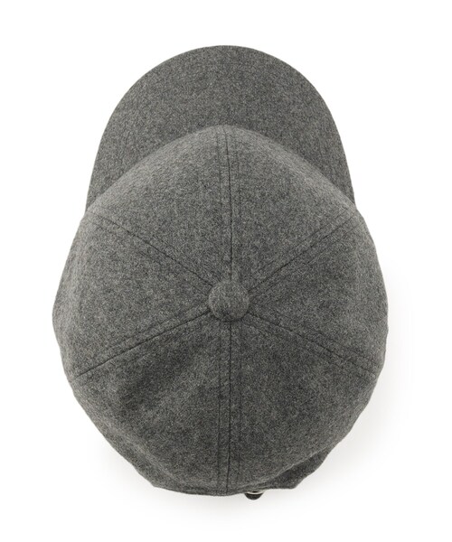 Dessin（デッサン）の「【ユニセックス】メルトンキャップ（キャップ・レディース・ブラック/ネイビー/グレー・00）」の7枚目の写真