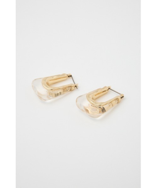 RODEO CROWNS WIDE BOWL（ロデオクラウンズワイドボウル）の「アクリルメタルピアス（ピアス（両耳用）・レディース・クリア・FREE）」の2枚目の写真