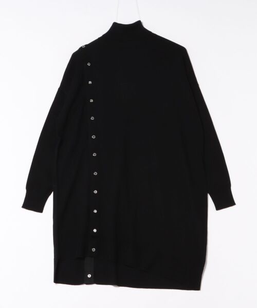 ALLSAINTS（オールセインツ）の「UMI WOOL BLEND DRESS | UMI ウール ブレンド ドレス・ワンピース（ワンピース・レディース・ブラック・S/M/XS/L）」の7枚目の写真