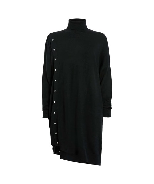 ALLSAINTS（オールセインツ）の「UMI WOOL BLEND DRESS | UMI ウール ブレンド ドレス・ワンピース（ワンピース・レディース・ブラック・S/M/XS/L）」の9枚目の写真