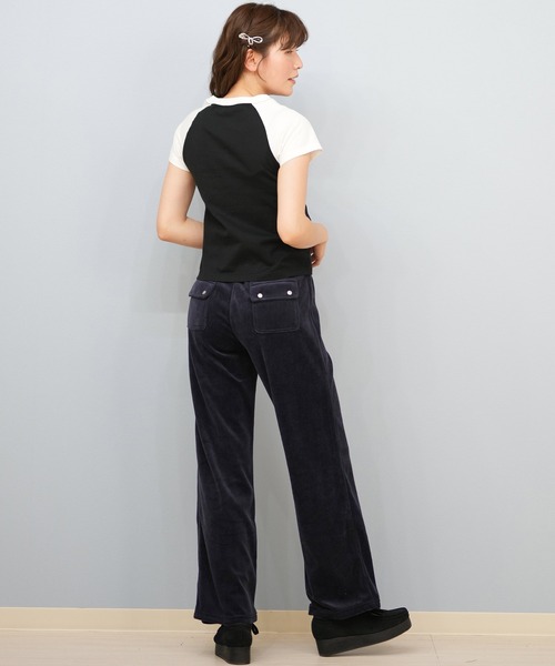 ROXY/ロキシー ROXY x MANA ベロアパンツ セットアップ対応 RPT254618T