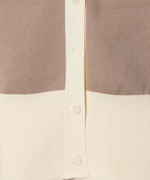 UNITED ARROWS（ユナイテッドアローズ）の「ミニマル 2WAY ベスト‐ウォッシャブル‐（ニット/セーター・レディース・ブラック/ダークブラウン/ベージュ・FREE）」の11枚目の写真