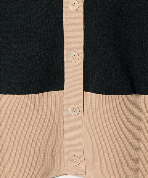 UNITED ARROWS（ユナイテッドアローズ）の「ミニマル 2WAY ベスト‐ウォッシャブル‐（ニット/セーター・レディース・ブラック/ダークブラウン/ベージュ・FREE）」の19枚目の写真