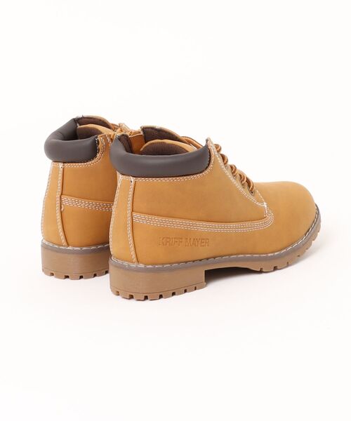 KRIFF MAYER（クリフメイヤー）の「【KRIFF MAYER】クリフメイヤー　防水マウンテンブーツ　KRI-3908（ブーツ・キッズ・イエロー/ブラック・23.0cm/22.0cm/19.0cm/21.0cm/20.0cm）」の3枚目の写真