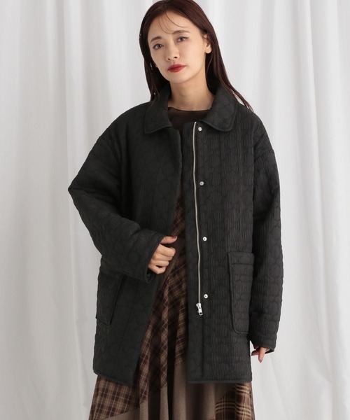 mysty woman(ミスティウーマン)の「3WAYキルティングブルゾン 582490(ブルゾン・レディース・アイボリー/ブラック/ブラウン・FREE)」の6枚目の写真