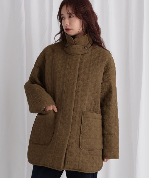 mysty woman(ミスティウーマン)の「3WAYキルティングブルゾン 582490(ブルゾン・レディース・アイボリー/ブラック/ブラウン・FREE)」の11枚目の写真