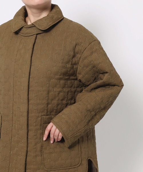 mysty woman(ミスティウーマン)の「3WAYキルティングブルゾン 582490(ブルゾン・レディース・アイボリー/ブラック/ブラウン・FREE)」の18枚目の写真