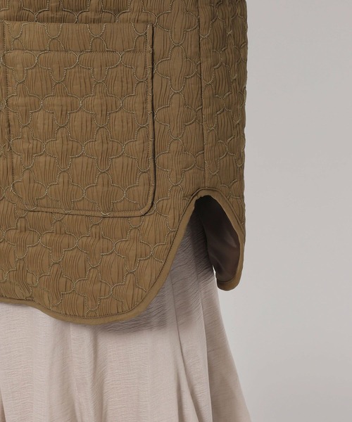 mysty woman(ミスティウーマン)の「3WAYキルティングブルゾン 582490(ブルゾン・レディース・アイボリー/ブラック/ブラウン・FREE)」の19枚目の写真