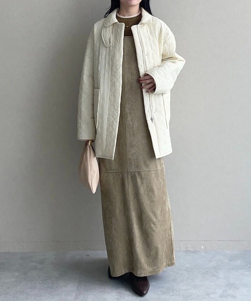 mysty woman(ミスティウーマン)の「3WAYキルティングブルゾン 582490(ブルゾン・レディース・アイボリー/ブラック/ブラウン・FREE)」の13枚目の写真