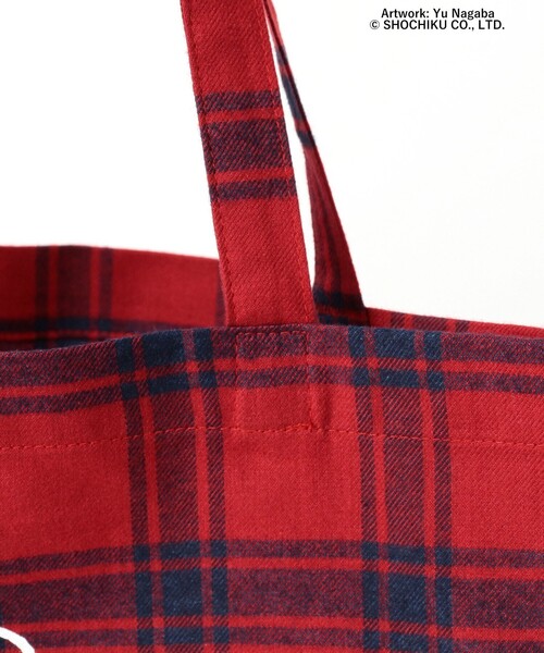小津安二郎監督 / イラストトートバッグ チェック（トートバッグ