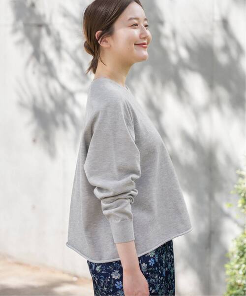 IENA(イエナ)の「《追加3》LEVITAコットンプルオーバー(ニット/セーター・レディース・ライトグレー/ブラウン/ベージュ系その他・FREE)」の5枚目の写真