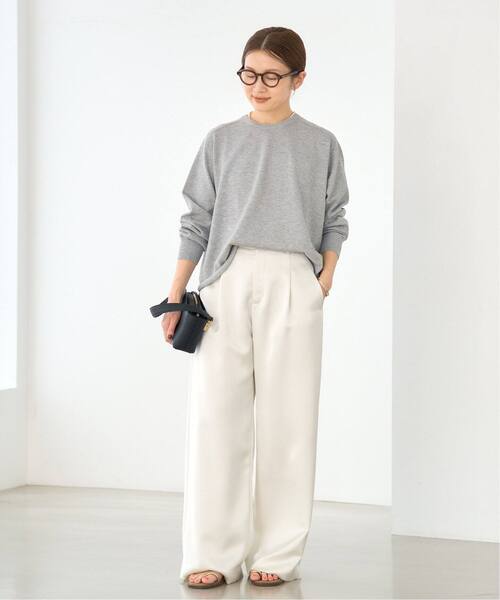 IENA(イエナ)の「《追加3》LEVITAコットンプルオーバー(ニット/セーター・レディース・ライトグレー/ブラウン/ベージュ系その他・FREE)」の17枚目の写真