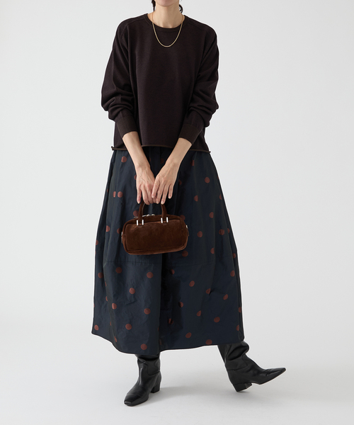 IENA(イエナ)の「《追加3》LEVITAコットンプルオーバー(ニット/セーター・レディース・ライトグレー/ブラウン/ベージュ系その他・FREE)」の22枚目の写真