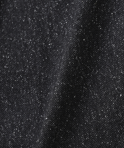 Couture d'adam(クチュールドアダム)の「COUTURE D’ADAM (クチュール ド アダム) Big ジャケット(シルクネップ へリンボン)(テーラードジャケット・メンズ・チャコールグレー・40/42)」の6枚目の写真