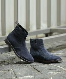 BEAUTY&YOUTH UNITED ARROWS | BY Italy スエード サイド ジップ ブーツ 15fw◆(ブーツ)
