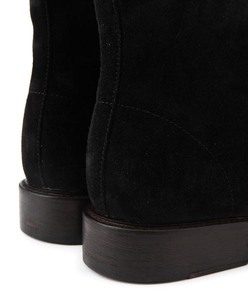 サイドジップ イタリアン スエード ブーツ 日本製 united arrows BEAUTY&YOUTH UNITED ARROWS（ビューティーアンドユースユナイテッド