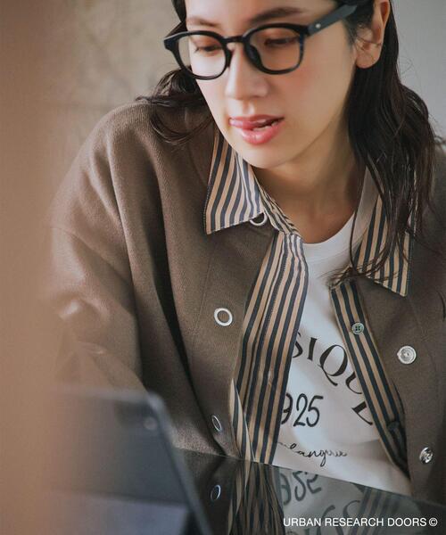 仁村紗和さん着用』『UR TECH 200日ニット』リングドットカーディガン