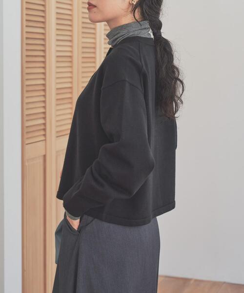 新品タグ付き　UR TECH 200日ニットリングドットカーディガン　ドアーズ 仁村紗和さん着用』『UR TECH 200日ニット』リングドットカーディガン