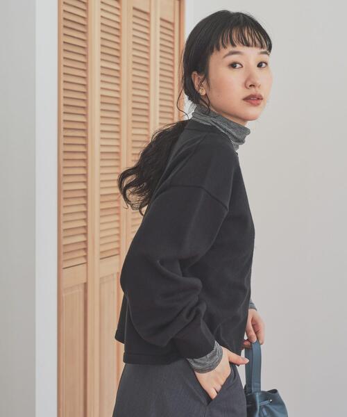 仁村紗和さん着用』『UR TECH 200日ニット』リングドットカーディガン