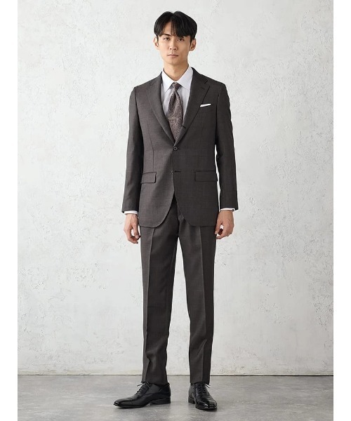 Perfect Suit FActory(パーフェクトスーツファクトリー)の「レギュラーネクタイ ペイズリー ワイン/ブラウン/ネイビー(ネクタイ・メンズ・ワイン/ブラウン/ネイビー・FREE)」の6枚目の写真