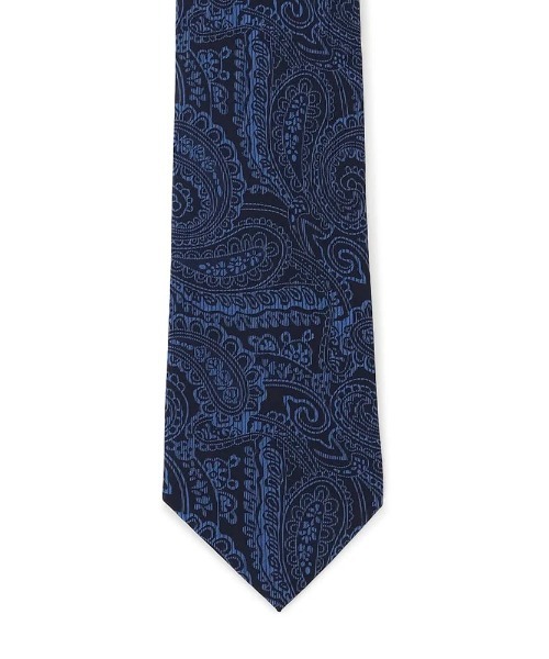 Perfect Suit FActory(パーフェクトスーツファクトリー)の「レギュラーネクタイ ペイズリー ワイン/ブラウン/ネイビー(ネクタイ・メンズ・ワイン/ブラウン/ネイビー・FREE)」の7枚目の写真