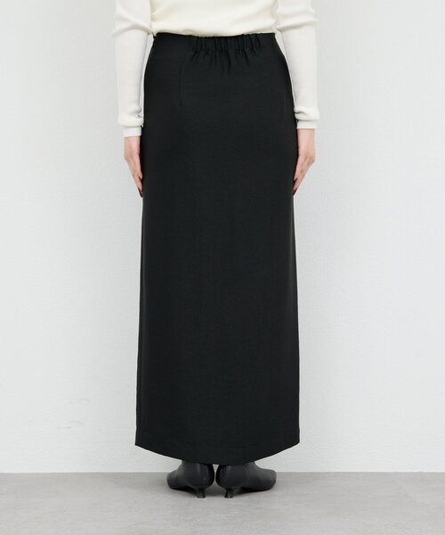 GALLARDAGALANTE（ガリャルダガランテ）の「アセテートツイルスカート（スカート・レディース・オフホワイト/ブラック・1/0）」の3枚目の写真