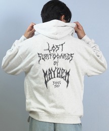 lost（ロスト）の「【限定】lost/ロスト ジップアップパーカー バックプリントL25F-1202（パーカー）」