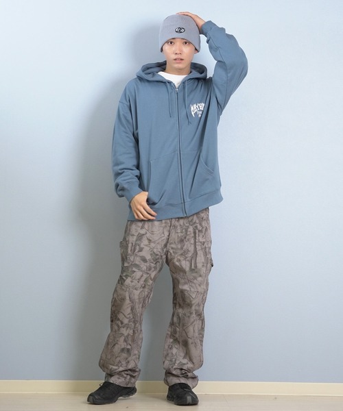 セール】【限定】lost/ロスト ジップアップパーカー バックプリント