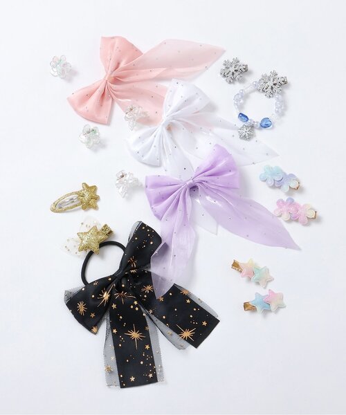 apres les cours（アプレレクール）の「花・星グラデーションヘアクリップ2個セット（バレッタ/ヘアクリップ・キッズ・その他11/その他12・FREE）」の4枚目の写真