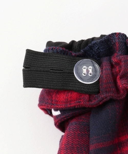 X-girl Stages（エックスガールステージス）の「【TBSドラマ フェイクマミー 着用アイテム】カーゴプリーツスカート（スカート・キッズ・レッド/ブルー・110cm/120cm/130cm/140cm）」の5枚目の写真