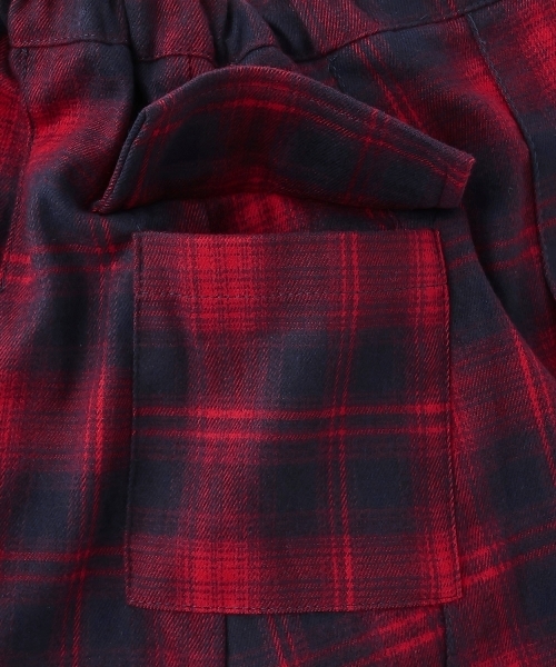 X-girl Stages（エックスガールステージス）の「【TBSドラマ フェイクマミー 着用アイテム】カーゴプリーツスカート（スカート・キッズ・レッド/ブルー・110cm/120cm/130cm/140cm）」の6枚目の写真