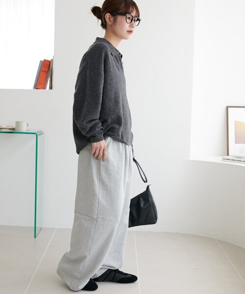 セール】【あたたか素材】ヤクブレンドスキッパープルオーバー（ニット