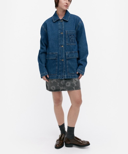 ノベルティ付】《Maridenim》 Poweri Unikko / jacket（デニム