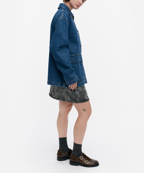ノベルティ付】《Maridenim》 Poweri Unikko / jacket（デニム