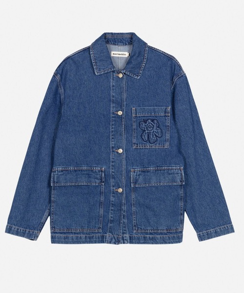 Maridenim Poweri Unikko デニムジャケット ノベルティ付】《Maridenim》 Poweri Unikko / jacket（デニム