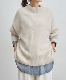 BEARDSLEY | フォックスアルパカボトルネックニット(ニット/セーター)