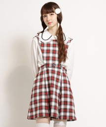 み*ち様 MILK ワンピース　ミニ　赤チェック み*ち様 MILK ワンピース ミニ 赤チェック み*ち様 MILK