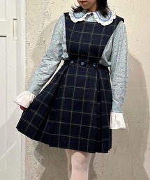 MILK｜ミルクのジャンパースカート（チェック柄）通販 - ZOZOTOWN