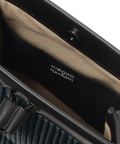 HIROKO HAYASHI（ヒロコハヤシ）の「MONTE（モンテ）ショルダーバッグ（ショルダーバッグ・レディース・ネイビー/ブラック/グリーン系その他5・00）」の10枚目の写真