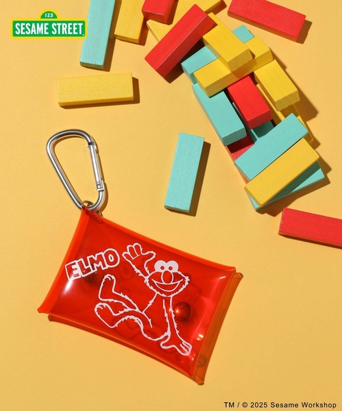 GLOBAL WORK(グローバルワーク)の「セサミストリート/PVCクリアポーチ/583487(ポーチ・レディース・グリーン/レッド/イエロー系その他3/サックスブルー/ピンク系その他3・FREE)」の5枚目の写真