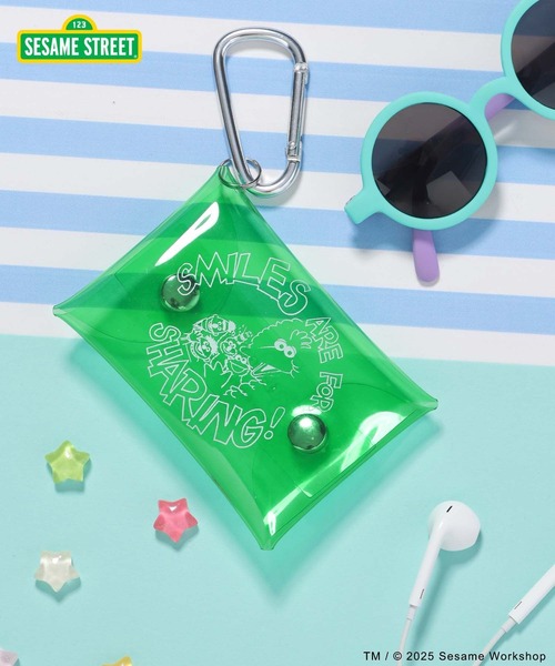 セサミストリート/PVCクリアポーチ/583487（ポーチ）｜GLOBAL WORK