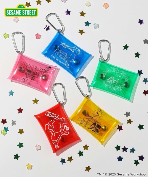 セサミストリート/PVCクリアポーチ/583487（ポーチ）｜GLOBAL WORK