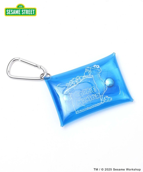 GLOBAL WORK(グローバルワーク)の「セサミストリート/PVCクリアポーチ/583487(ポーチ・レディース・グリーン/レッド/イエロー系その他3/サックスブルー/ピンク系その他3・FREE)」の6枚目の写真