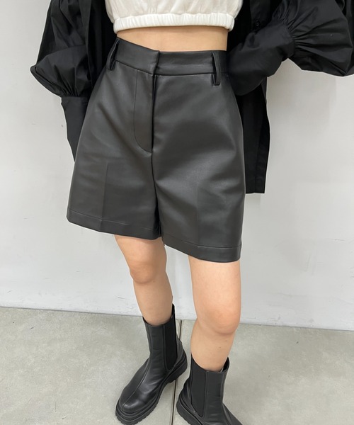 WHO'S WHO gallery（フーズフーギャラリー）の「ショートパンツ（その他パンツ・レディース・ブラック・FREE）」の5枚目の写真