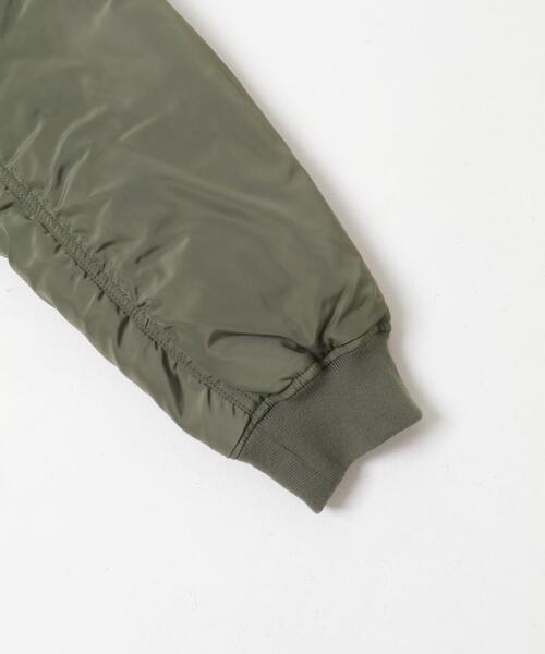 URBAN RESEARCH Sonny Label（アーバンリサーチサニーレーベル）の「FELLEX中綿MA-1ブルゾン（MA-1・メンズ・ブラック/カーキ・MEDIUM/LARGE/X-LARGE）」の20枚目の写真