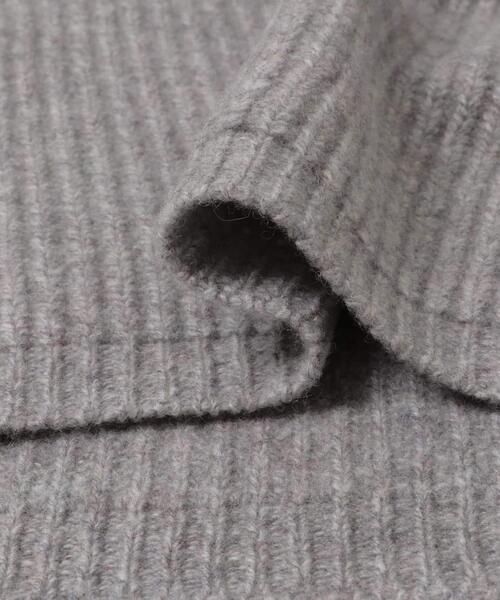 URBAN RESEARCH DOORS(アーバンリサーチドアーズ)の「ハミルトンウール畦ボートネックプルオーバー(ニット/セーター・レディース・ブラウン系その他/グレー系その他/イエロー・MEDIUM)」の14枚目の写真