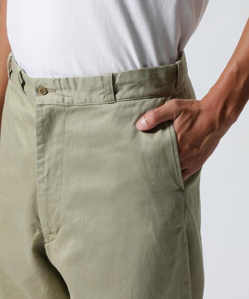 AVIREX（アヴィレックス）の「《VINTAGE LINE》U.S. ARMY CHINO TROUSERS / ユーエス アーミー チノトラウザーズ / AVIREX / アヴィレックス（チノパンツ・メンズ・カーキ・L/M/XL/2XL）」の6枚目の写真