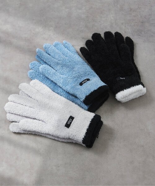 algy（アルジー）の「algyネームもちもち手袋（手袋・キッズ・ブラック/サックスブルー/グレー・FREE）」の13枚目の写真