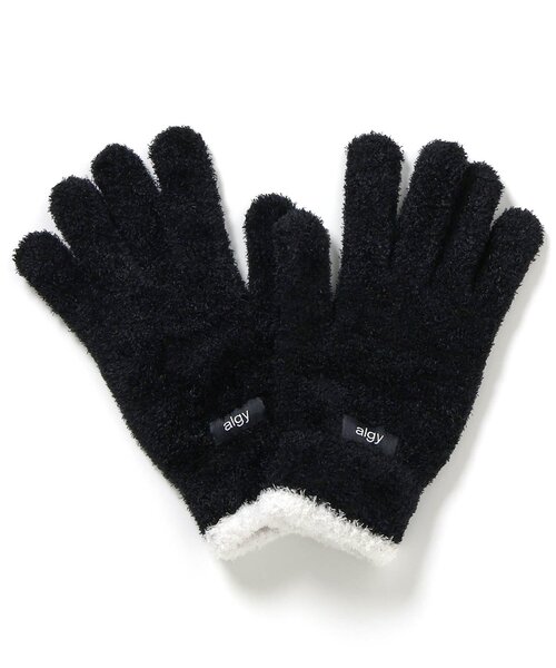 algy（アルジー）の「algyネームもちもち手袋（手袋・キッズ・ブラック/サックスブルー/グレー・FREE）」の12枚目の写真
